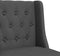 vidaXL - Barstoelen - 2 - st - massief - rubberhout - en - stof