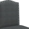 vidaXL - Barstoelen - 2 - st - massief - rubberhout - en - stof