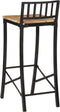 vidaXL - Barstoelen - 2 - st - massief - ruw - mangohout