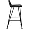 vidaXL - Barstoelen - 2 - st - rattan - zwart