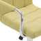 vidaXL - Barstoelen - 2 - st - stof - groen