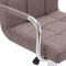 vidaXL - Barstoelen - 2 - st - stof - taupe