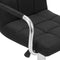 vidaXL - Barstoelen - 2 - st - stof - zwart