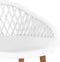 vidaXL - Barstoelen - 2 - st - wit