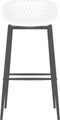 vidaXL - Barstoelen - 2 - st - wit