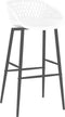 vidaXL - Barstoelen - 2 - st - wit