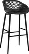 vidaXL - Barstoelen - 2 - st - zwart