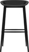 vidaXL - Barstoelen - 2 - st - zwart
