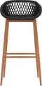 vidaXL - Barstoelen - 2 - st - zwart