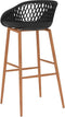 vidaXL - Barstoelen - 2 - st - zwart