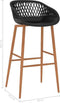 vidaXL - Barstoelen - 2 - st - zwart