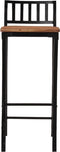 vidaXL - Barstoelen - 4 - st - massief - acaciahout
