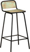 vidaXL - Barstoelen - 4 - st - massief - gerecycled - hout