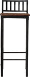 vidaXL - Barstoelen - 4 - st - massief - gerecycled - hout