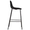 vidaXL - Barstoelen - 4 - st - stof - zwart