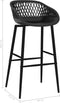 vidaXL - Barstoelen - 4 - st - zwart
