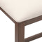 vidaXL - Barstoelen - met - kussens - 2 - st - massief - hout - rubber - bruin
