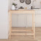 vidaXL - Bartafel - 100x50x110 - cm - massief - grenenhout