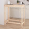 vidaXL - Bartafel - 100x50x110 - cm - massief - grenenhout
