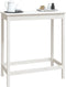 vidaXL - Bartafel - 100x50x110 - cm - massief - grenenhout - wit