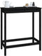 vidaXL - Bartafel - 100x50x110 - cm - massief - grenenhout - zwart