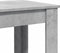 vidaXL - Bartafel - 102x50x103,5 - cm - bewerkt - hout - betongrijs