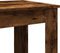 vidaXL - Bartafel - 102x50x103,5 - cm - bewerkt - hout - gerookt - eikenkleurig