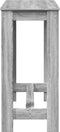 vidaXL - Bartafel - 102x50x103,5 - cm - bewerkt - hout - grijs - sonoma - eikenkleurig