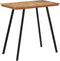 vidaXL - Bartafel - 110x55x105 - cm - massief - teakhout