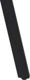 vidaXL - Bartafel - 110x55x105 - cm - massief - teakhout