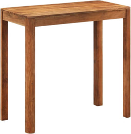 vidaXL - Bartafel - 110x55x106 - cm - massief - acaciahout - met - honingafwerking