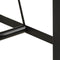 vidaXL - Bartafel - 110x55x107 - cm - massief - acaciahout - en - ijzer