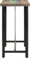 vidaXL - Bartafel - 110x55x107 - cm - massief - gerecycled - hout - en - ijzer