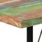 vidaXL - Bartafel - 110x55x107 - cm - massief - gerecycled - hout - en - ijzer
