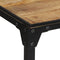 vidaXL - Bartafel - 110x55x107 - cm - massief - ruw - mangohout