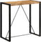 vidaXL - Bartafel - 110x55x110 - cm - massief - ruw - mangohout