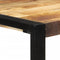 vidaXL - Bartafel - 110x55x110 - cm - massief - ruw - mangohout