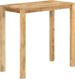 vidaXL - Bartafel - 112x55x108 - cm - massief - mangohout