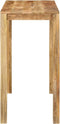 vidaXL - Bartafel - 112x55x108 - cm - massief - mangohout