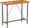 vidaXL - Bartafel - 120x58x106 - cm - massief - gerecycled - teakhout