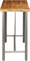 vidaXL - Bartafel - 120x58x106 - cm - massief - gerecycled - teakhout