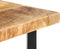 vidaXL - Bartafel - 120x58x107 - cm - ruw - mangohout