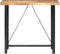 vidaXL - Bartafel - 120x58x107 - cm - ruw - mangohout