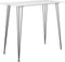 vidaXL - Bartafel - 120x60x105 - cm - wit