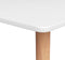 vidaXL - Bartafel - 120x60x105 - cm - wit