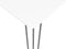 vidaXL - Bartafel - 120x60x105 - cm - wit
