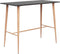 vidaXL - Bartafel - 120x60x105 - cm - zwart