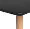 vidaXL - Bartafel - 120x60x105 - cm - zwart