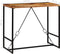 vidaXL - Bartafel - 120x60x106 - cm - massief - gerecycled - hout
