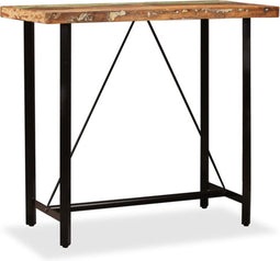 vidaXL - Bartafel - 120x60x107 - cm - massief - gerecycled - hout